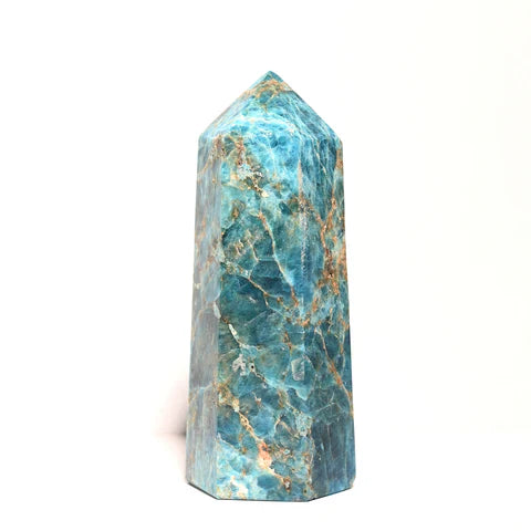 Blue Apatite The Crystal of Manifestation Intellect and Inspired Communication